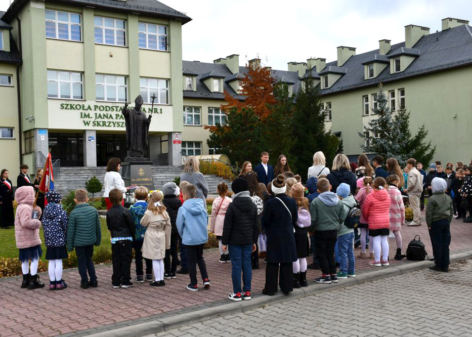 Święto patrona Szkoły Podstawowej nr 1 w Skrzyszowie