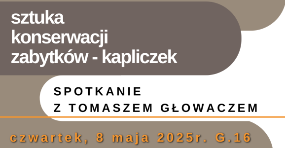 Sztuka konserwacji zabytków - kapliczek