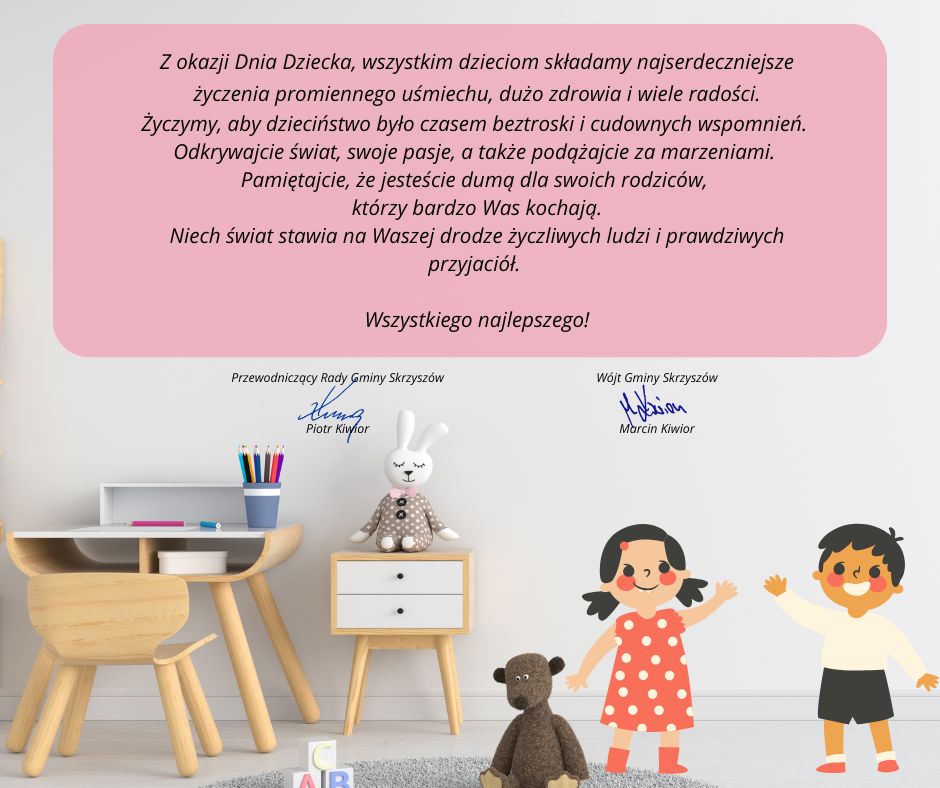 Życzenia z okazji Dnia Dziecka