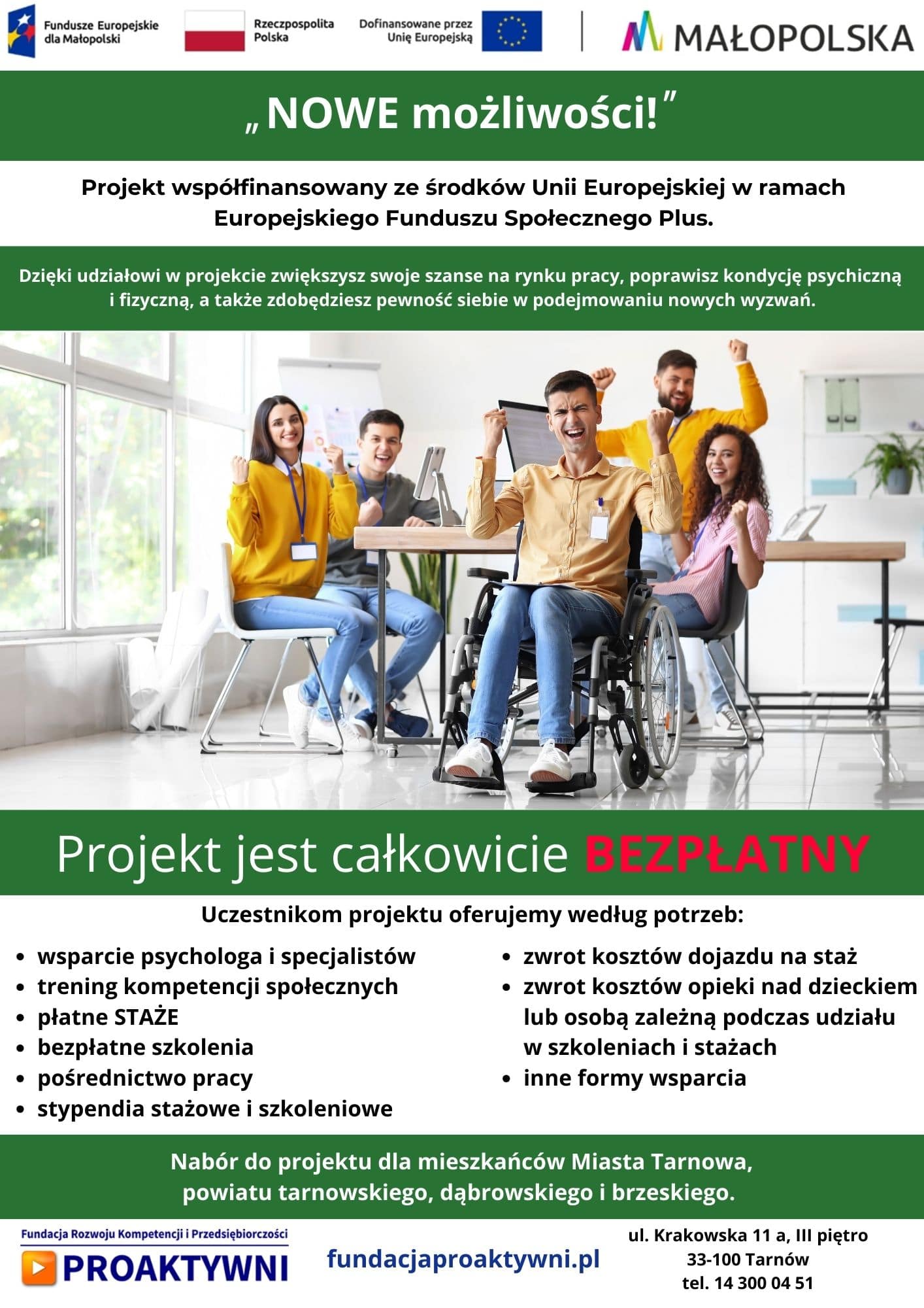 Projekt „Nowe możliwości!