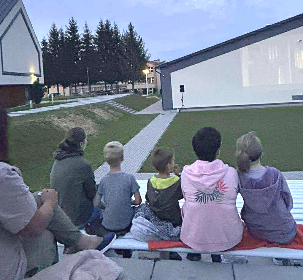 Kino plenerowe z Młodzieżową Radą Gminy