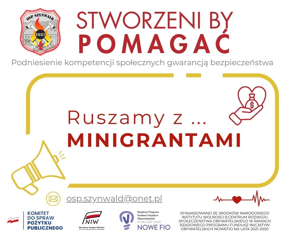 Konkurs Minigrantowy „Bezpieczeństwo – to brzmi dumnie”