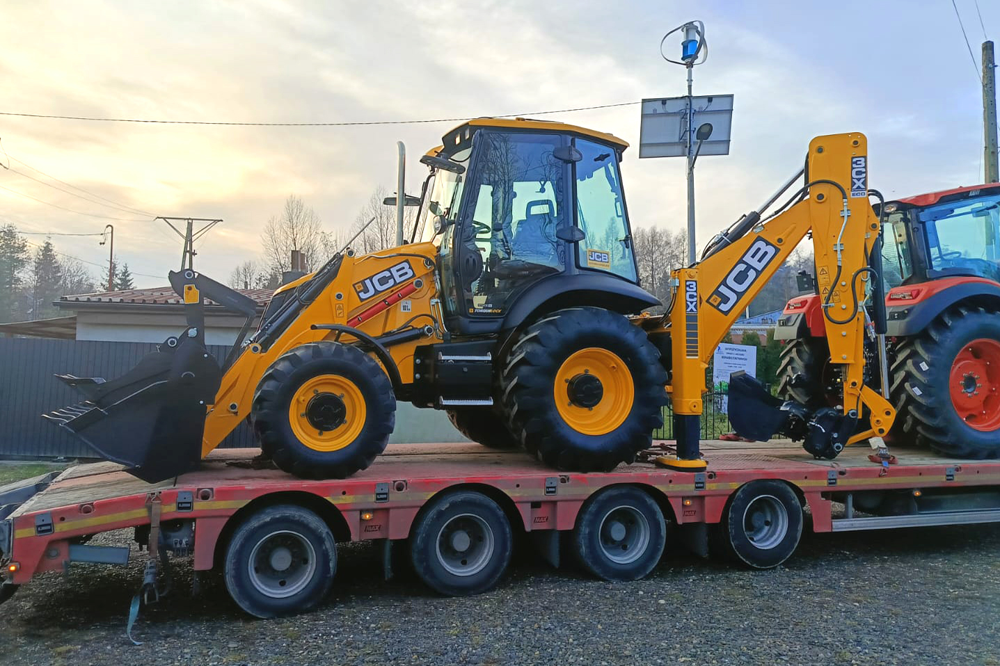 Zakup koparko-ładowarki