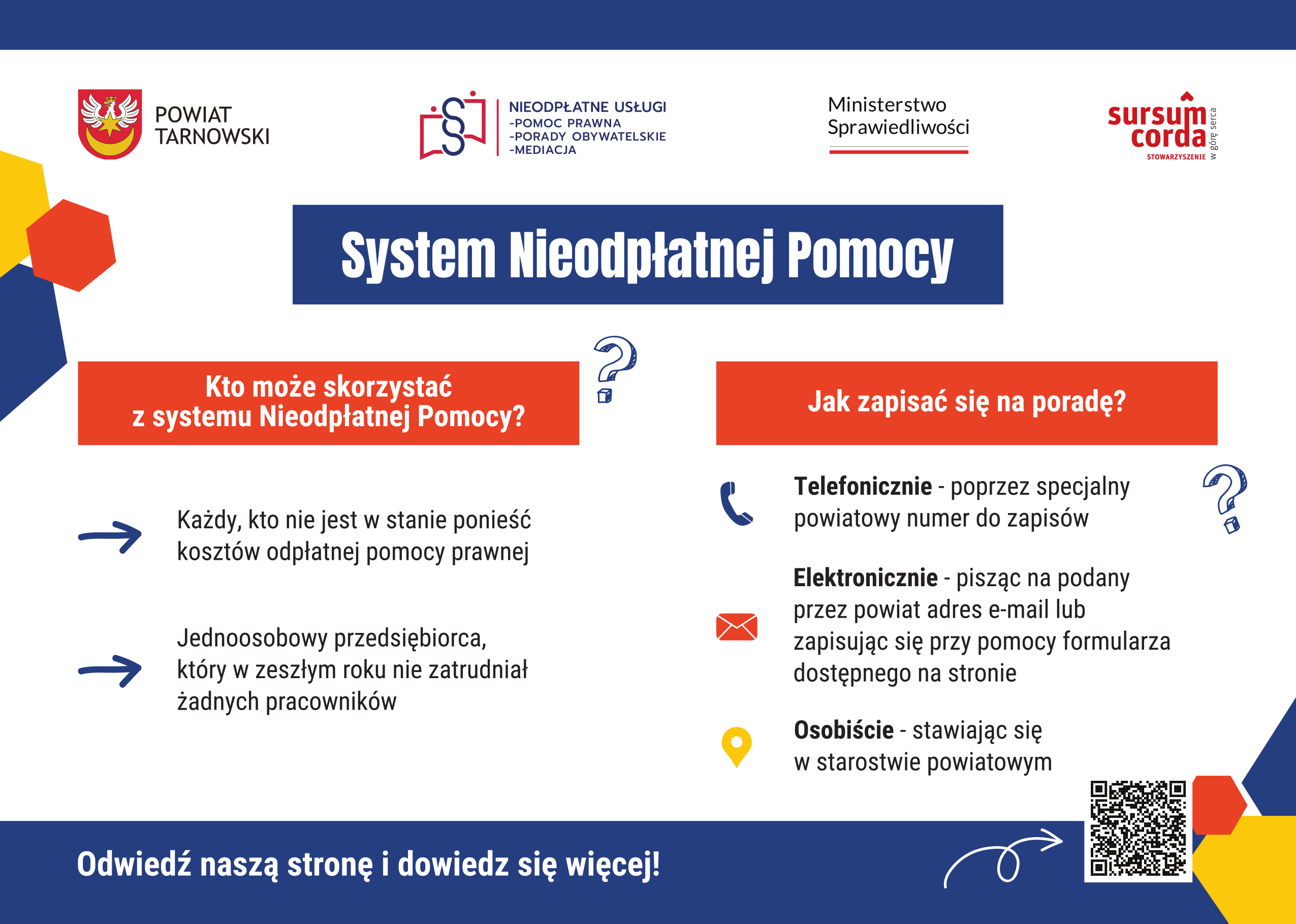 Nieodpłatna pomoc prawna