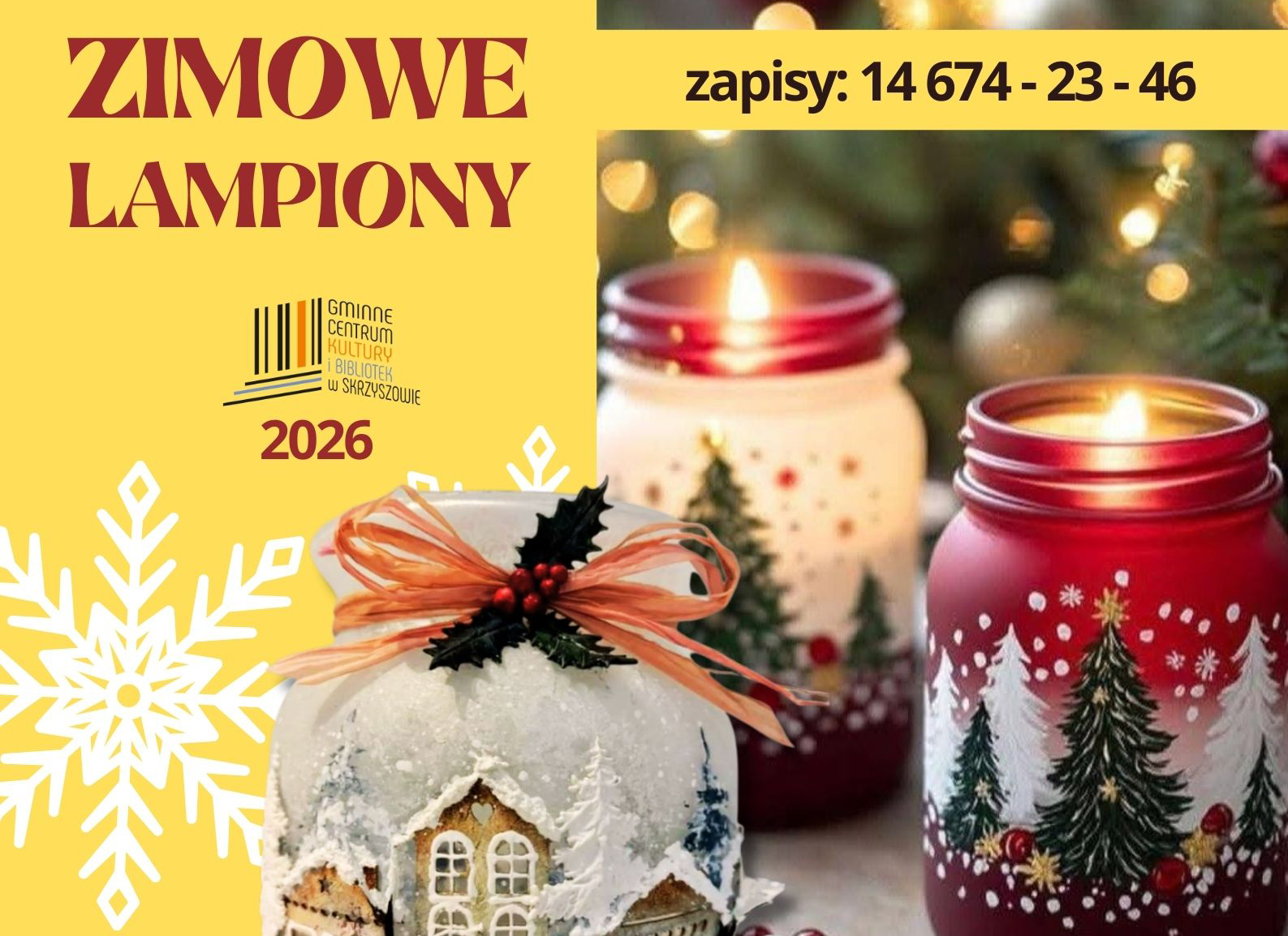 Zapraszamy na ferie z GCKiB