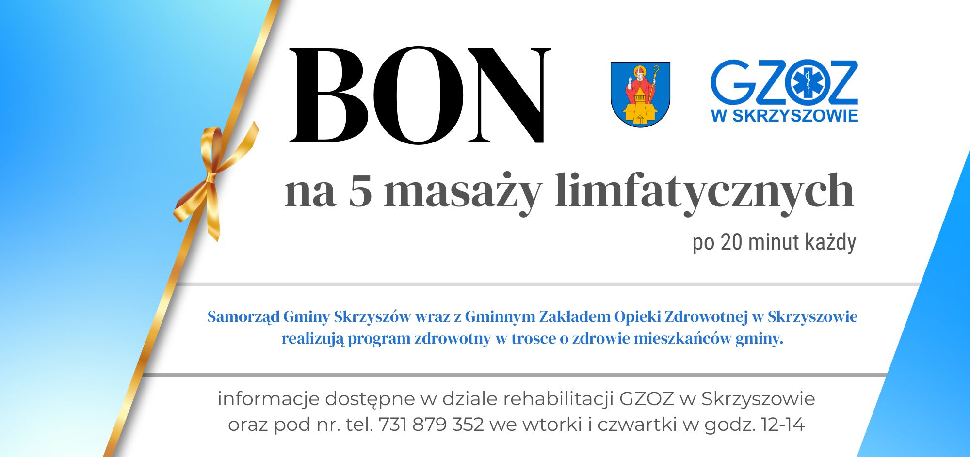 Program zdrowotny dla mieszkańców gminy Skrzyszów