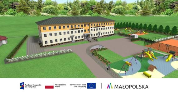 Budowa infrastruktury edukacyjnej w gminie Skrzyszów