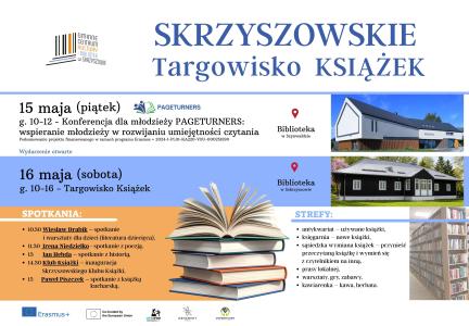 Zapraszamy na Skrzyszowskie Targowisko Książek