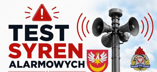 Test syren alarmowych