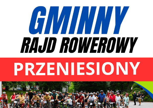 Gminny Rajd Rowerowy 2026 PRZENIESIONY