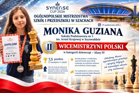 Sukcesy Moniki Guziany na Arenie Krajowej
