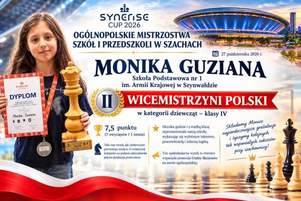 Sukcesy Moniki Guziany na Arenie Krajowej