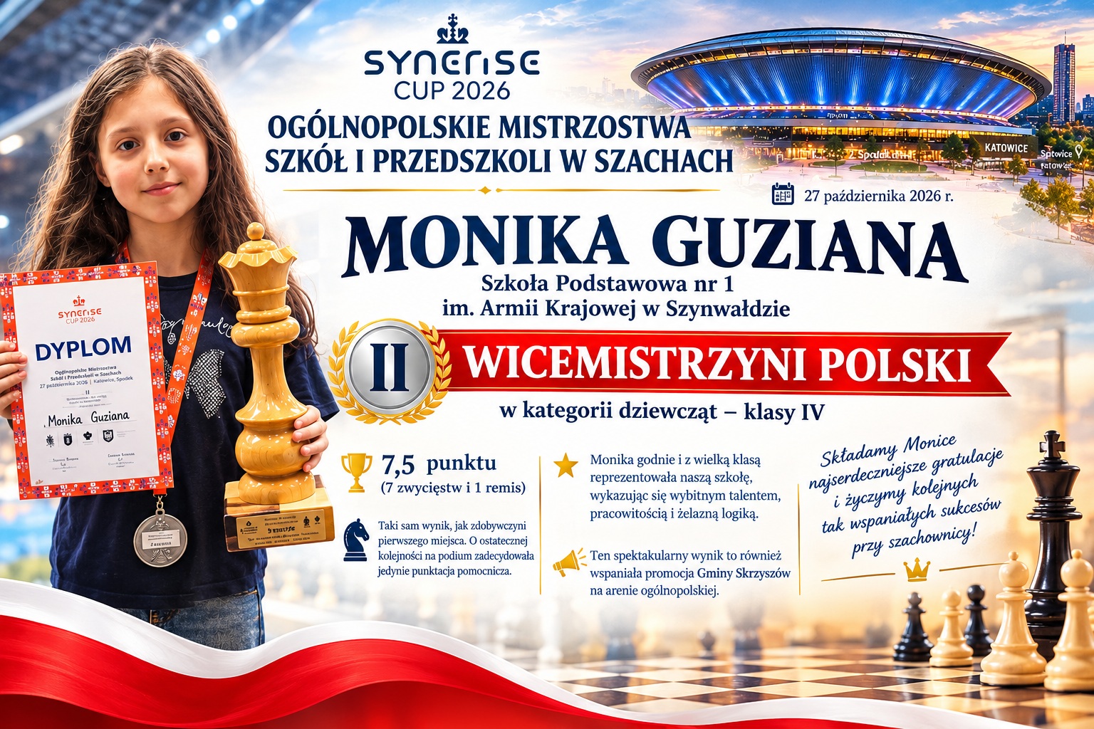 Sukcesy Moniki Guziany na Arenie Krajowej