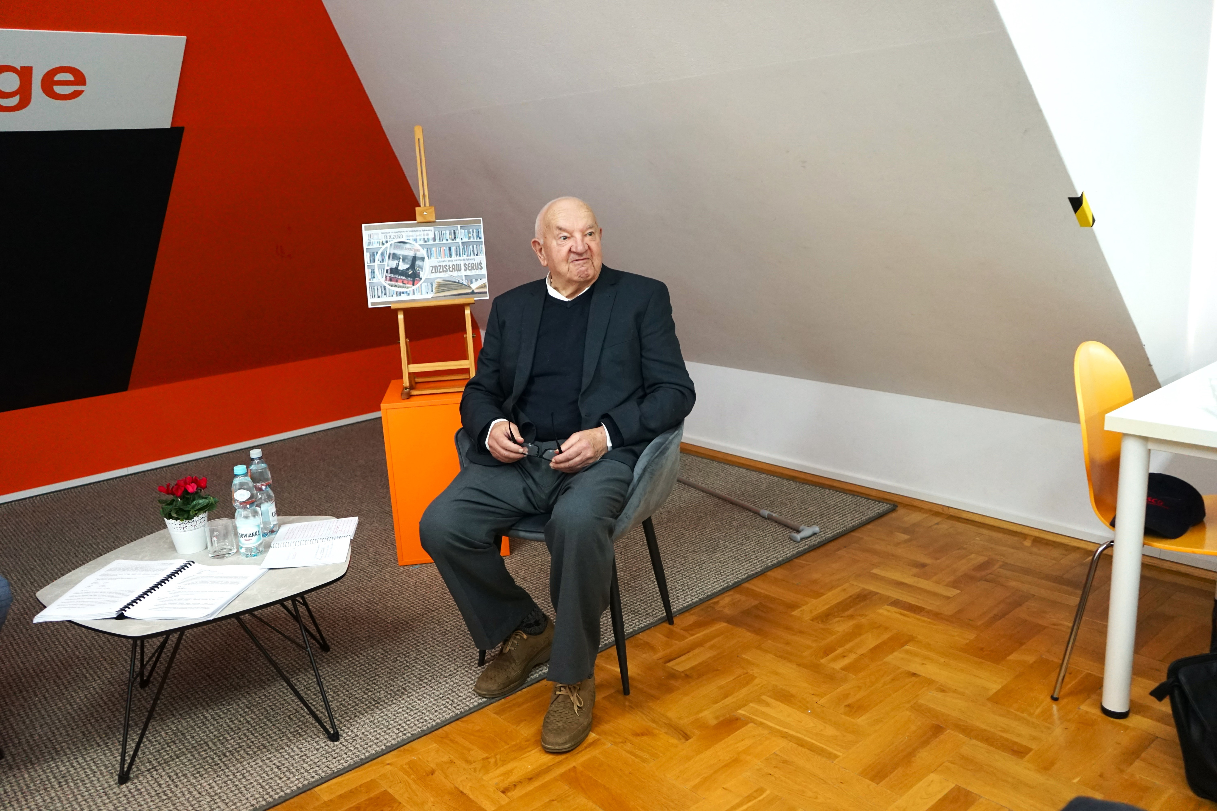 Spotkanie w bibliotece w Łękawicy