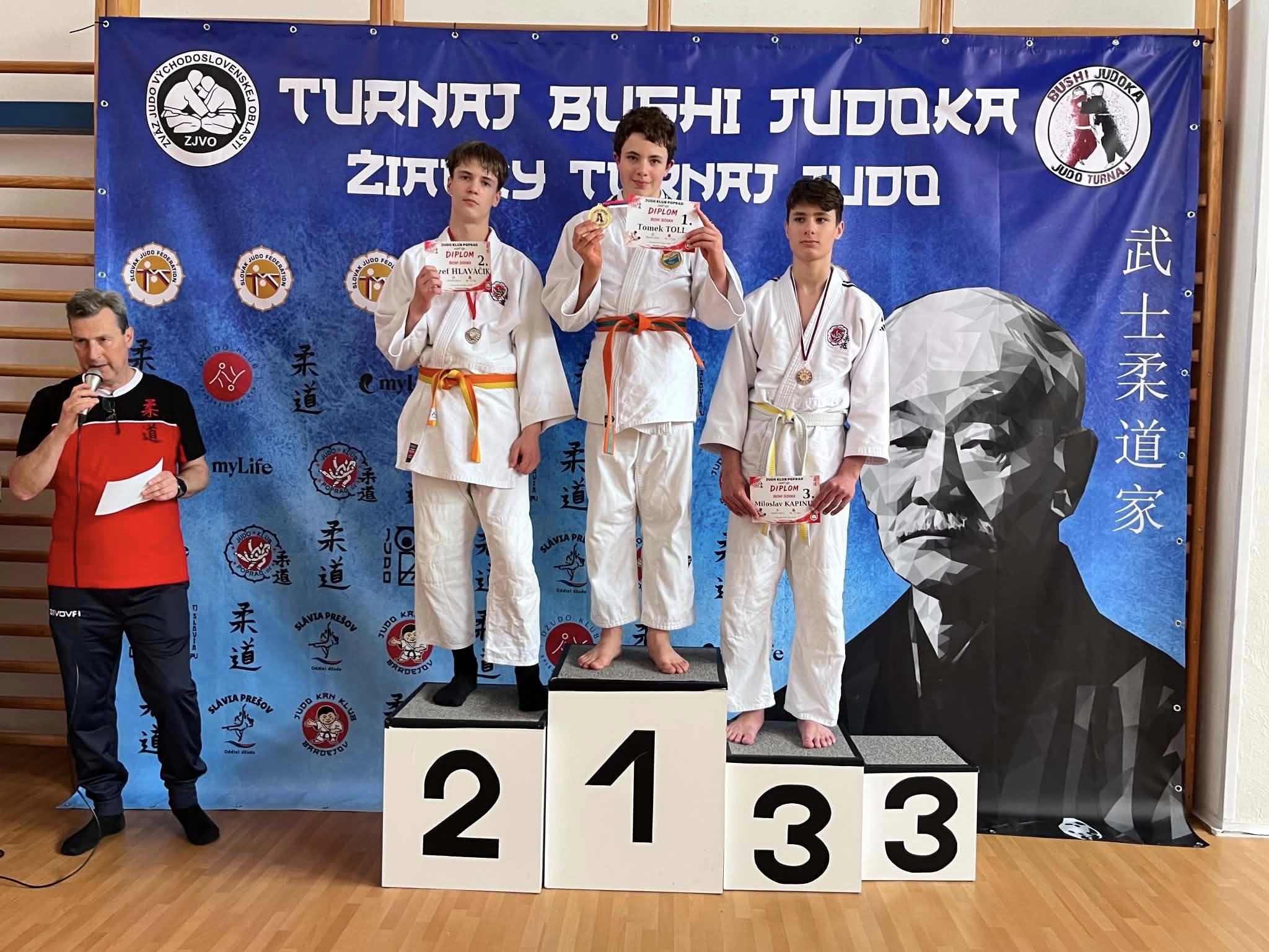 Sukces ucznia ze szkoły w Szynwałdzie podczas Międzynarodowego Turnieju Judo w Popradzie