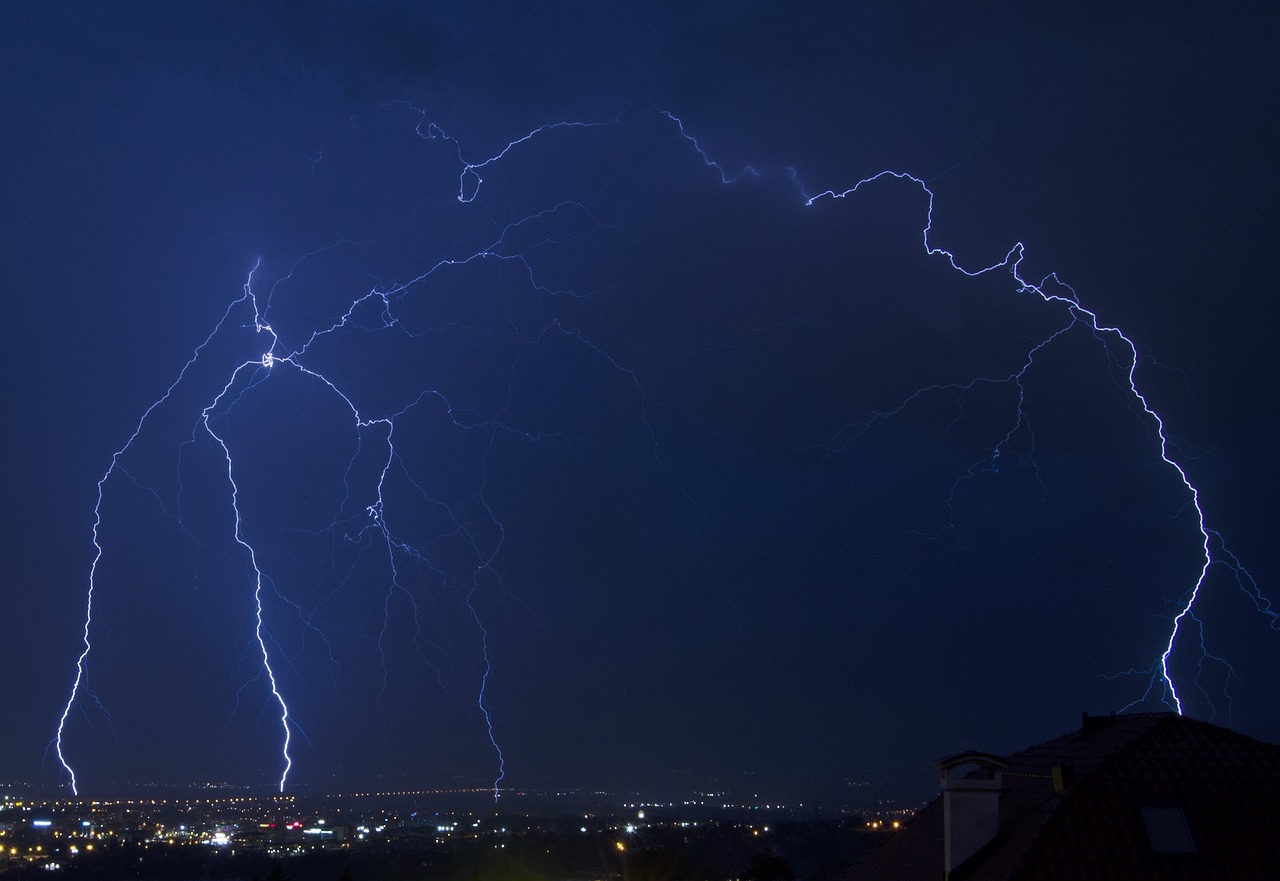 Ostrzeżenie meteorologiczne - Burze – stopień 1