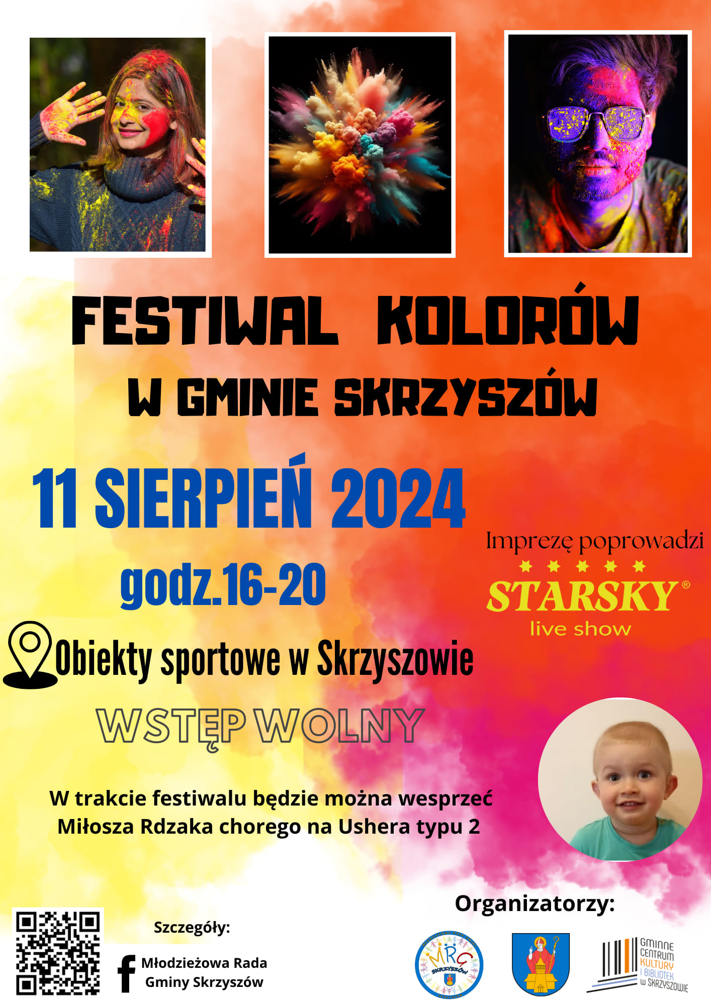 Festiwal Kolorów w gminie Skrzyszów