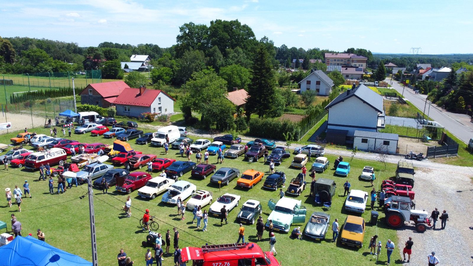II Gminny Zlot Zabytków Motoryzacji i Papajów Skrzyszów