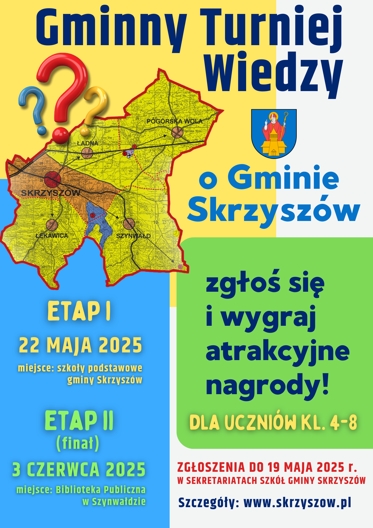 Finał turnieju wiedzy o gminie Skrzyszów