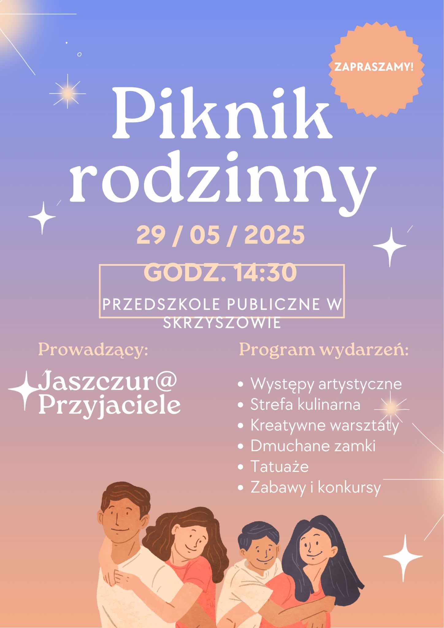 Dzień Rodziny w Przedszkolu Publicznym w Skrzyszowie
