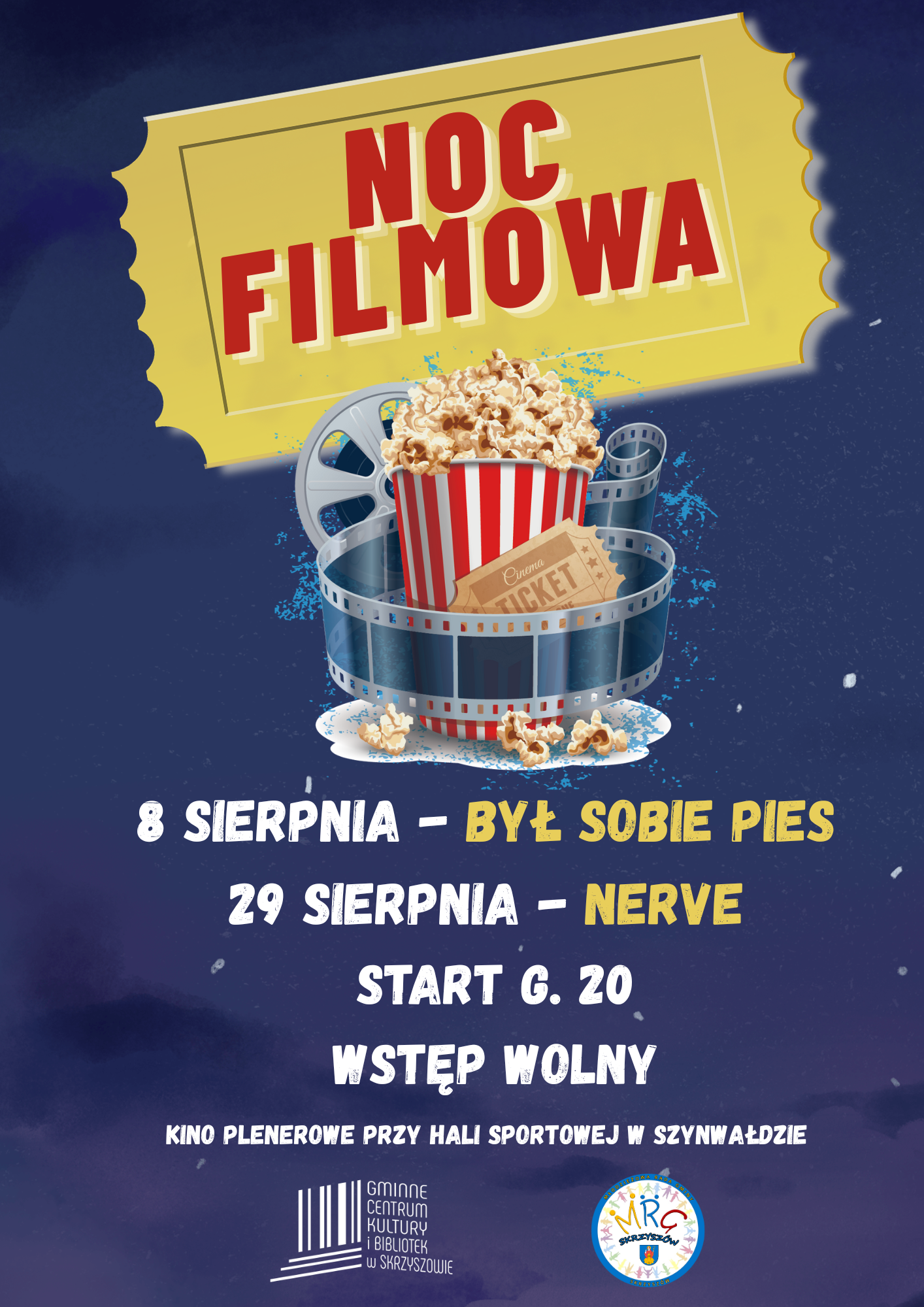 Noc Filmowa z Młodzieżową Radą Gminy