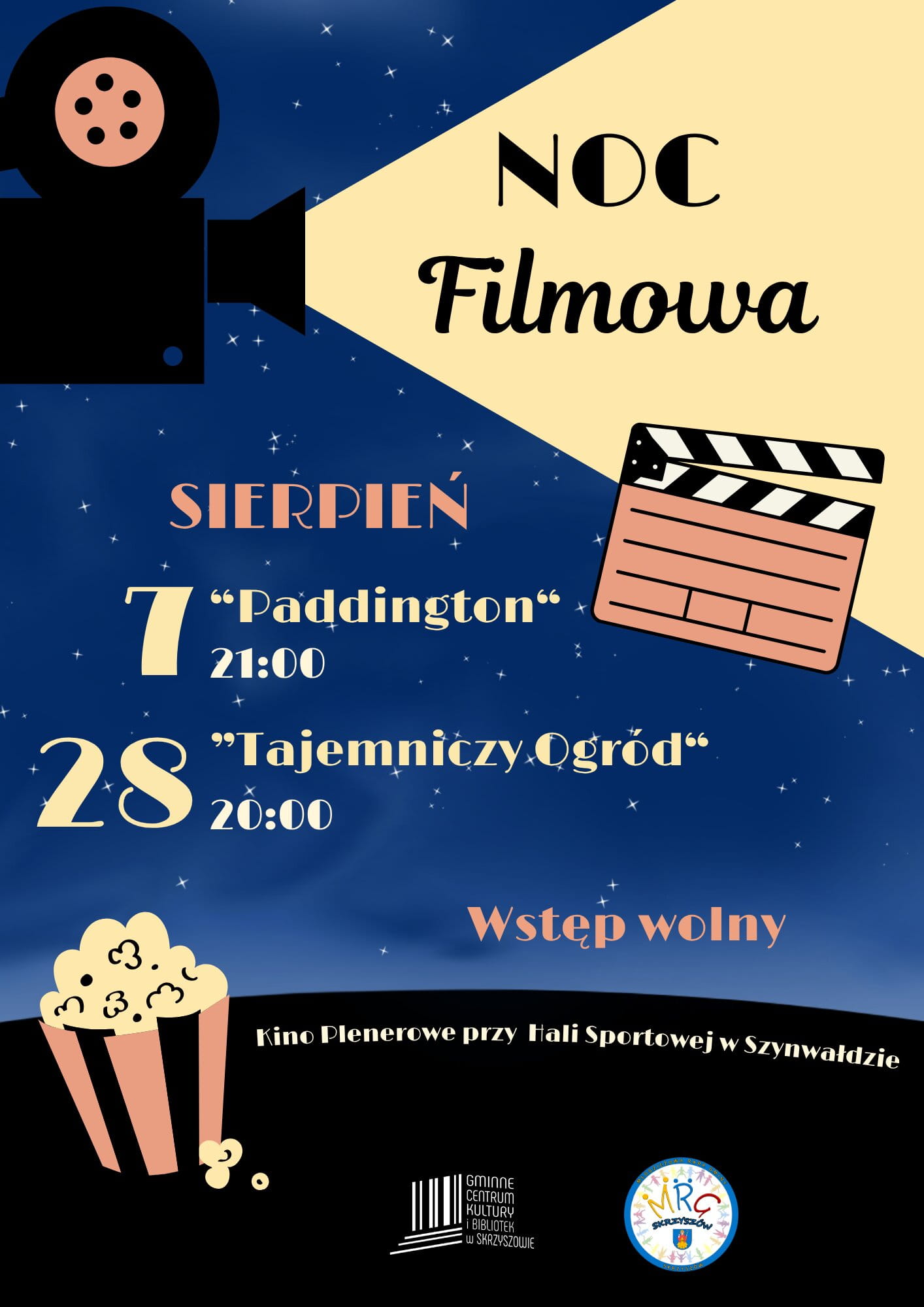 Noc Filmowa z Młodzieżową Radą Gminy