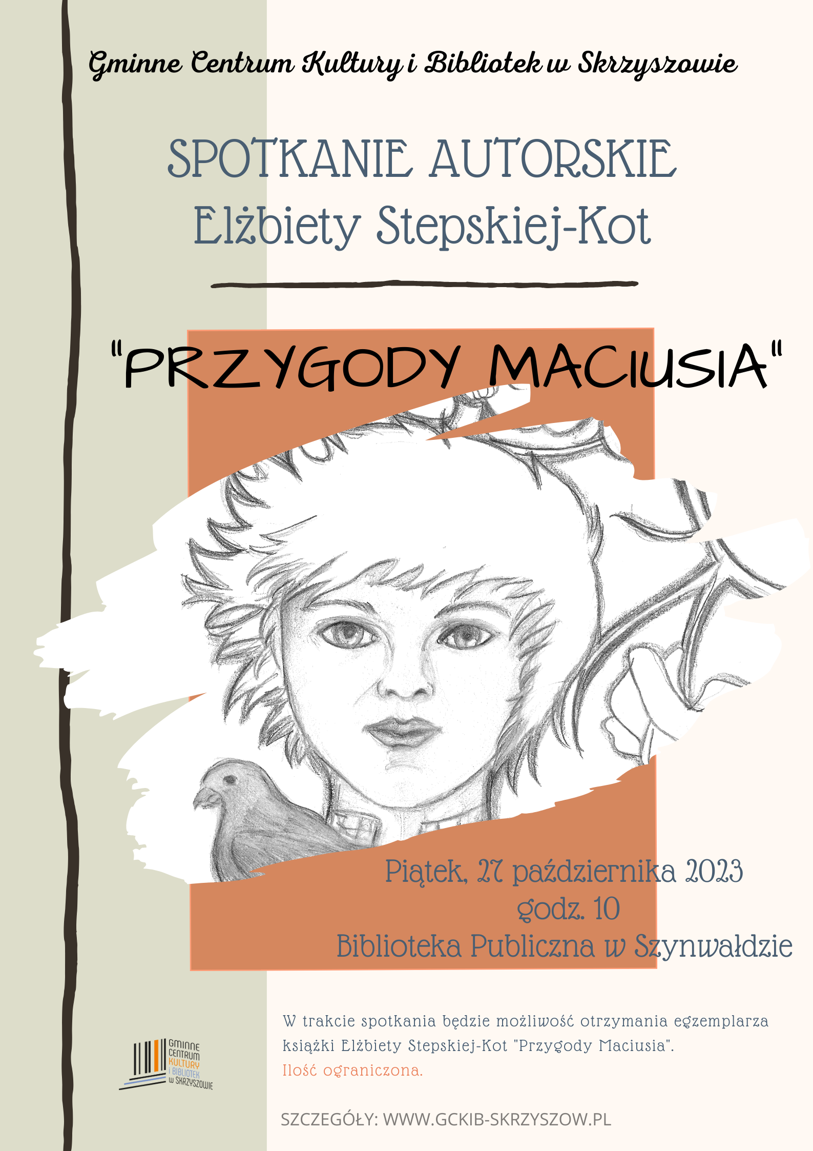 Spotkanie autorskie z Elżbietą Stepską-Kot