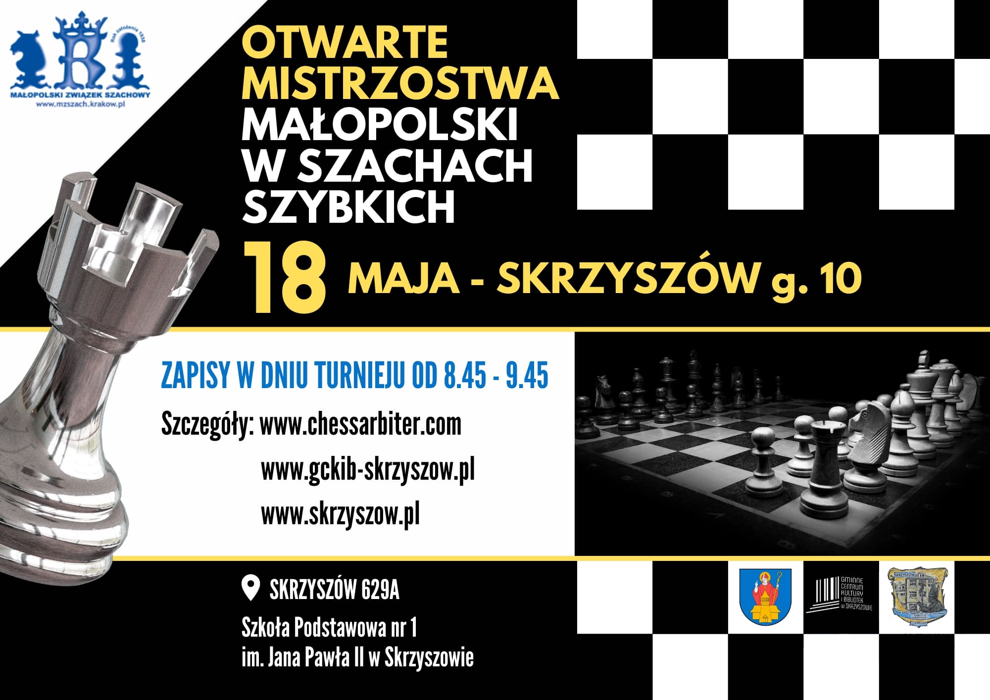 Otwarte Mistrzostwa Małopolski w Szachach Szybkich