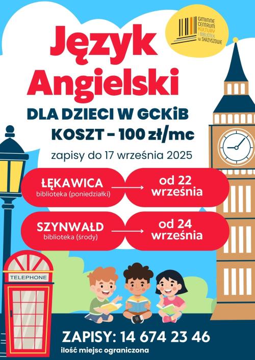 Zajęcia z języka angielskiego