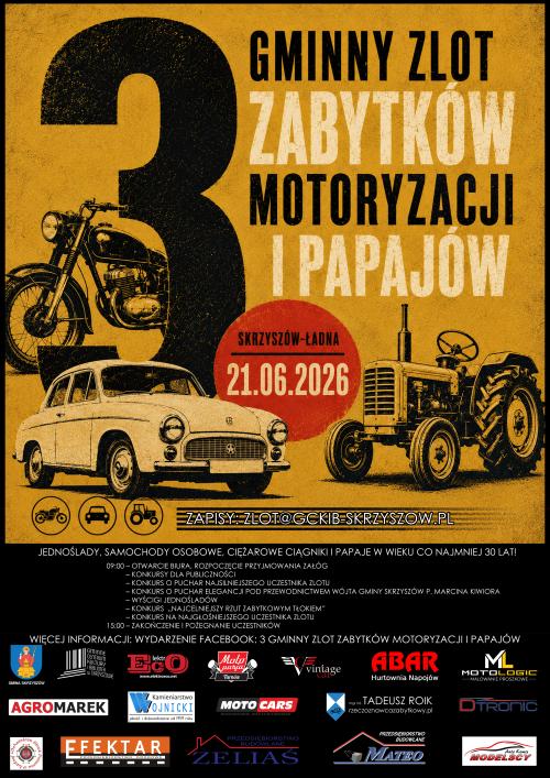 Zlot Pojazdów Zabytkowych i Papajów