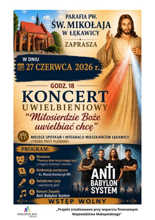 Koncert Uwielbieniowy - parafia w Łękawicy
