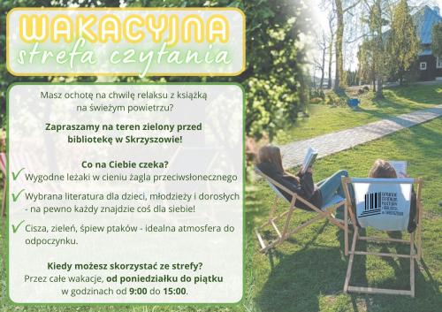 Wakacyjna strefa czytania