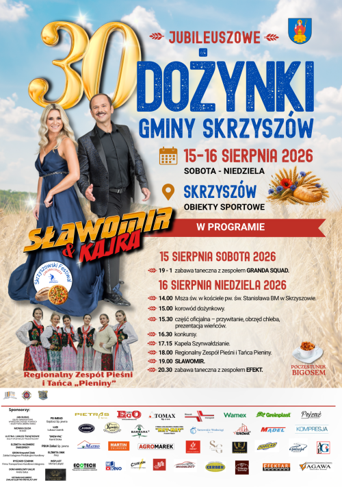 30 Dożynki Gminy Skrzyszów