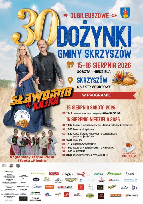30 Dożynki Gminy Skrzyszów