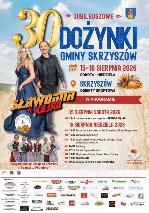 30 Dożynki Gminy Skrzyszów