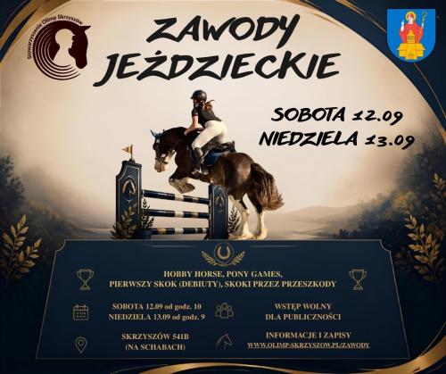 Zawody jeździeckie - Stowarzyszenie Olimp Skrzyszów